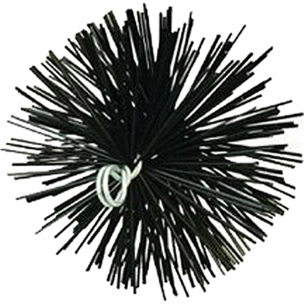 Tool Time 6 in. Round Poly Chimney Brush TO2814208